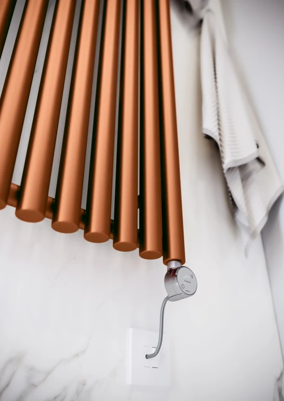 Terma Rolo Room E Electric Vertical 1800mm X 480mm Designer Radiator True Copper - WLROR180048STCOESMOBPX3 5 Terma Rolo Room E Electric Vertical 1800mm X 480mm Designer Radiator True Copper - WLROR180048STCOESMOBPX3 - Image 5