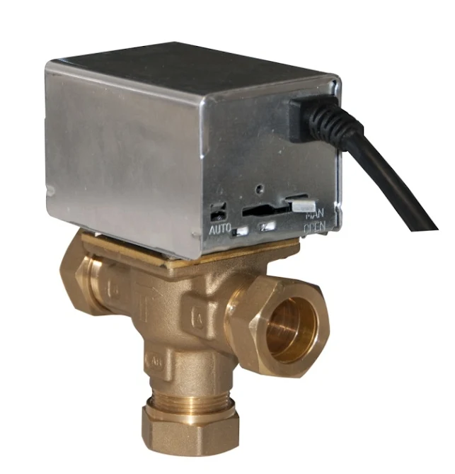 Neomitis 3 Port 22mm Motorised Valve - MTV322 1 Neomitis 3 Port 22mm Motorised Valve - MTV322