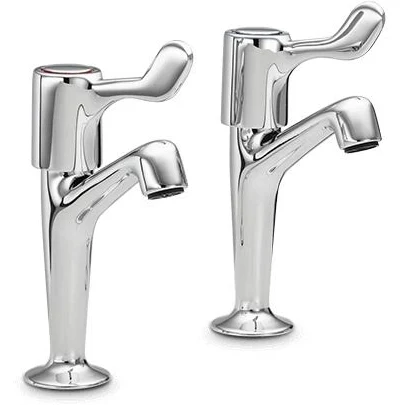 Heatrae Sadia Pack W 1/4" Short Lever Pillar Taps - 95970318 1 Heatrae Sadia Pack W 1/4" Short Lever Pillar Taps - 95970318