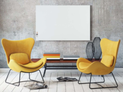 Trianco Aztec 400w Powder Coated Infrared Panel Heater White - FG45400TPW