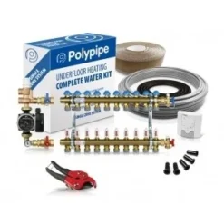 Polypipe High Output Single Zone Kit - 60m2 - HIGHOUTPUTPOLYPIPEWATERKIT60M2MAN