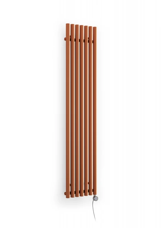 Terma Rolo Room E Electric Vertical 1800mm X 370mm Designer Radiator True Copper - WLROR180037STCOESMOBPX3 3 Terma Rolo Room E Electric Vertical 1800mm X 370mm Designer Radiator True Copper - WLROR180037STCOESMOBPX3 - Image 3