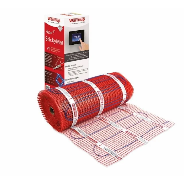 Warmup Electric Underfloor Heating StickyMat 200w 2m - 2SPM2 1 Warmup Electric Underfloor Heating StickyMat 200w 2m - 2SPM2